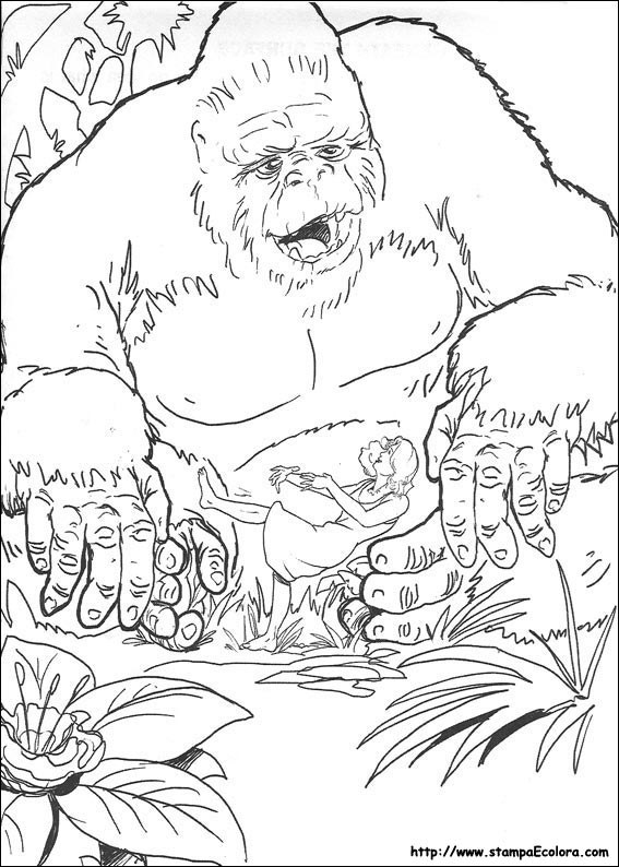 Disegni King Kong